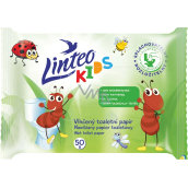 Linteo Kids Wilgotne chusteczki do toalety spłukiwalne 50 sztuk
