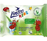 Linteo wilgotny papier toaletowy Kids, 50 sztuk