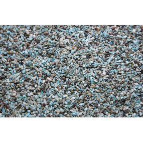 Larimar Tromlované kameny o velikosti 1 - 5 mm, 100 g, kámen bájné Atlantidy Larimar Tromlované kameny o velikosti 1 - 5 mm, 100 g, kámen bájné Atlantidy