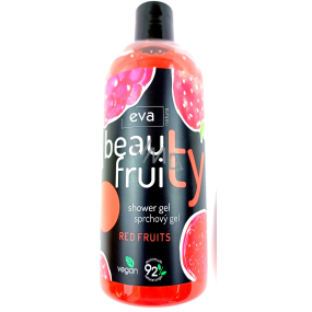 Eva Natura Beauty Fruity Red Fruits żel pod prysznic z zapachem czerwonych owoców 400 ml