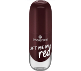 Essence Nail Colour Gel lakier do paznokci 72 Left Me On Red 8 ml