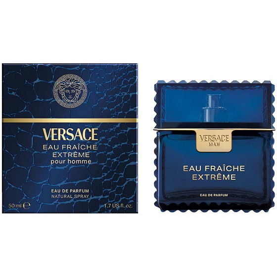 Versace Man Eau Fraiche Extreme – parfémovaná voda pro muže, 50 ml flakon