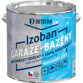 Detecha Izoban farba do betonu, czerwono-brązowa, 2 kg