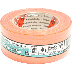 Mako tkaná zakrývací lepicí páska, lepí 7 dní, 50 mm × 33 m