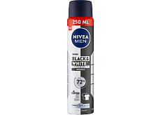 Nivea Men Black & White Invisible Original antiperspirant w sprayu, 250 ml
