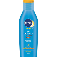 Nivea Sun OF 20 Protect & Bronze mleczko do opalania wspierające brązowienie, 200 ml