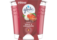 Glade svíčka vonná Cosy Apple & Cinnamon, 129 g