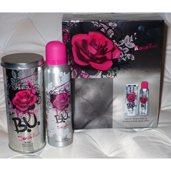 B.U. RockMantic toaletní voda 50 ml + deodorant sprej 150 ml, pro ženy dárková sada