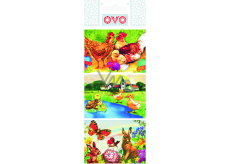 Ovo Fólie na vejce Tradiční 1 balení = 9 obrázků (smršťovací košilky)