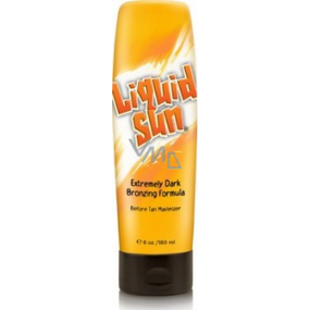 Liquid Sun Extremely Dark tělové mléko pro opalování v soláriu 180 ml