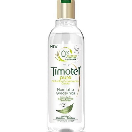 Timotei Čistota šampon pro normální a mastné vlasy 250 ml