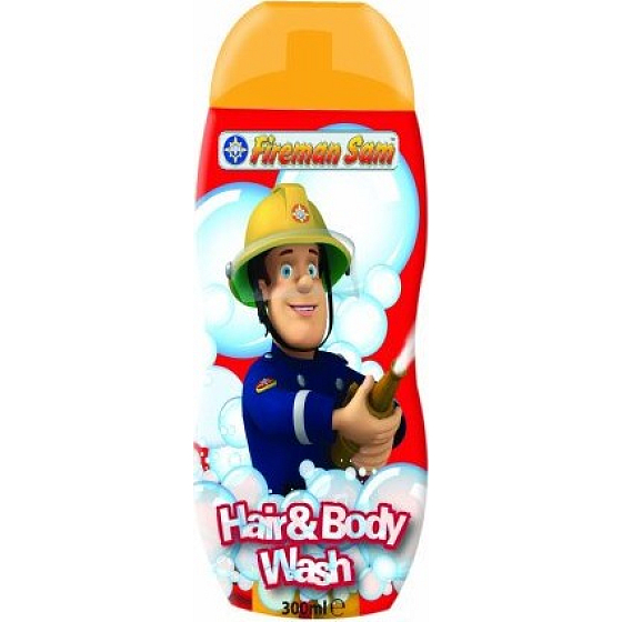 Požárník Sam 2v1 sprchový gel a šampon pro děti 300 ml