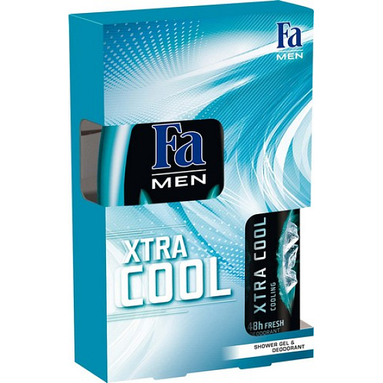 Fa Men Extreme Cool sprchový gel 250 ml + deodorant sprej 150 ml, kosmetická sada