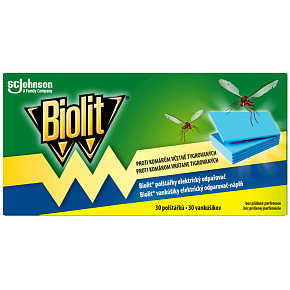 Biolit Poduszki do elektrycznego odstraszacza komarów uzupełnienie 30 sztuk