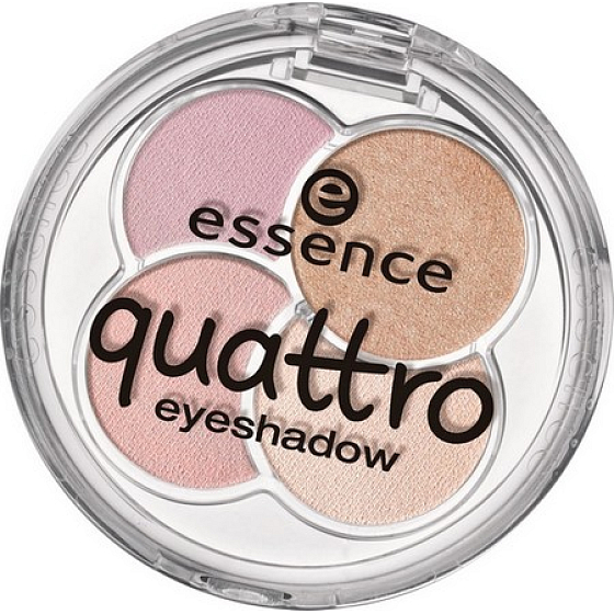 Essence Quattro Eyeshadow oční stíny 17 Cr?me de la Cr?me 5 g