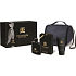 Trussardi Black Extreme toaletní voda pro muže 50 ml + sprchový gel 100 ml + toaletní taška, dárková sada