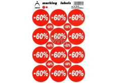 Arkusz Etykiet Rabatowych -60%