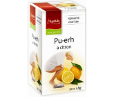 Apotheke Natur Pu-erh i cytrynowa herbata wspomaga w walce z nadwagą 20 x 1,8 g