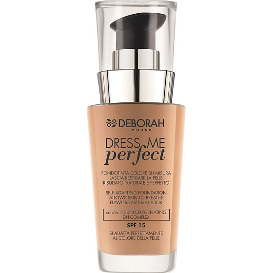 Deborah Milano Dress Me Perfect Foundation SPF15 make-up 03 Sand 30 ml