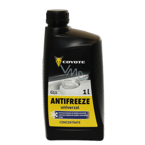 Coyote Antifreeze G11 Uniwersalna skoncentrowana ciecz chłodząca do chłodnic samochodowych 1 l