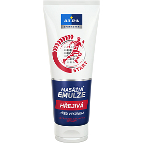 Alpa Sport Star Start rozgrzewająca emulsja masująca przed wysiłkiem, 210 ml