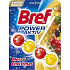 Bref Power Aktiv 4 Formula Merry Christmas červeno-žlutý WC blok pro hygienickou čistotu a svěžest Vaší toalety, zbarvuje vodu 50 g
