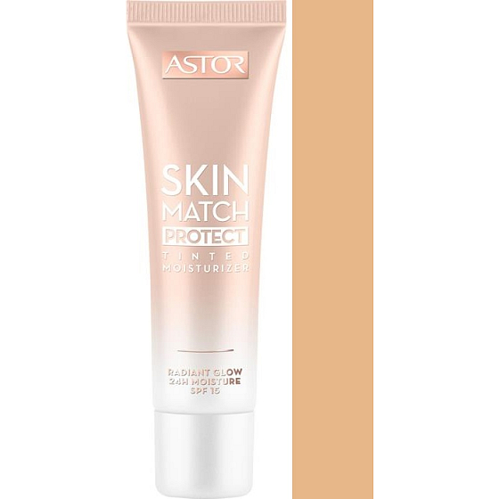 Astor Skin Match Protect Tinted Moisturizer tónovací hydratační krém 001 Light/Medium 30 ml
