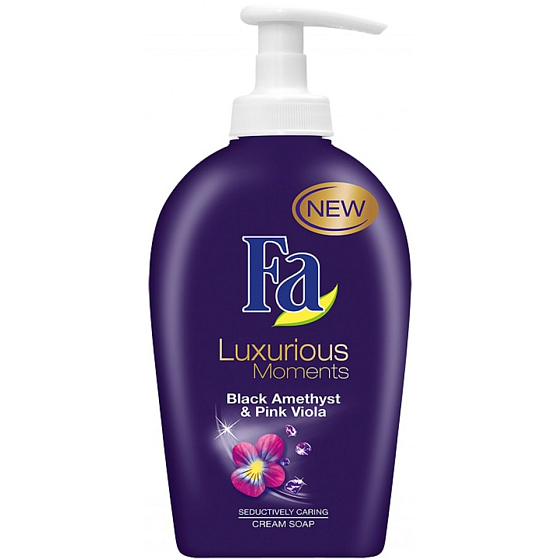 Fa Luxurious Moments Black Amethyst & Pink Viola tekuté mýdlo dávkovač 250 ml