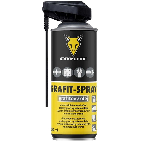 Coyote Grafitowy olej spray 400 ml