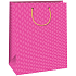 Ditipo Dárková papírová taška 32,4 x 10,2 x 45,5 cm Trendy colours tmavě růžová