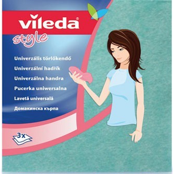 Vileda Style univerzální utěrka 3 kusy