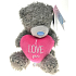 Me To You Medvídek s růžovým srdcem I love you 12 cm
