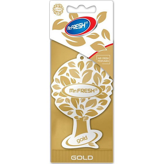 Mister Fresh Car Parfume Gold osvěžovač vzduchu závěsný 7,5 g