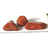 Jaspś czerwony Tromlowany naturalny kamień 160 - 220 g, 1 sztuka, kamień pełny w pełni