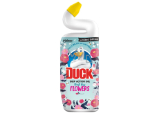 Duck Deep Action Gel First Kiss Flowers WC płyn czyszczący 750 ml