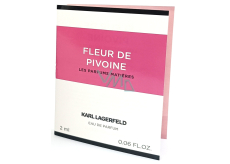 Karl Lagerfeld Fleur de Pivoine parfémovaná voda pro ženy 2 ml s rozprašovačem, vialka