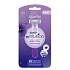 Wilkinson My Intuition Quattro Smooth Violet Bloom maszynka do golenia dla kobiet 3 sztuki