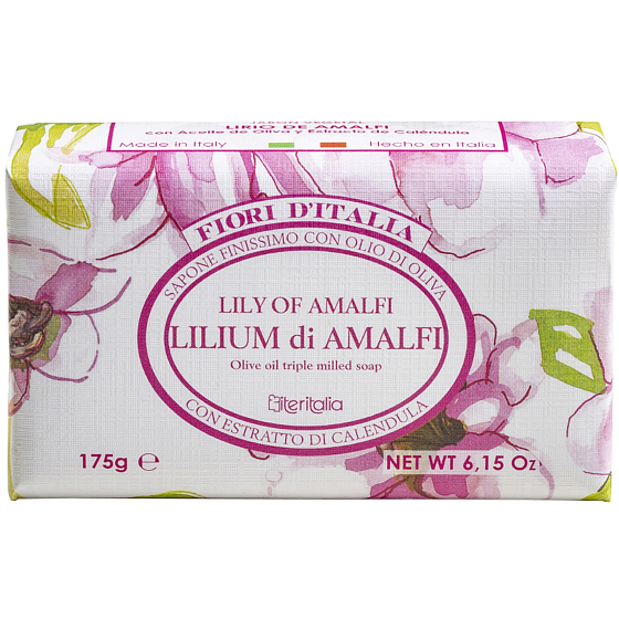 Iteritalia Lilie włoskie roślinne mydło 175 g