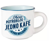 Albi Espresso kubek - Obcas potrzebuje jednej kawy i paru milionów 45 ml