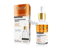 Delia Cosmetics Witamina C Therapy rozjaśniające serum nawilżające do twarzy wygładzające 30 ml