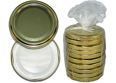 Pokrywka do konserwowania owoców i warzyw 66 mm 10 sztuk