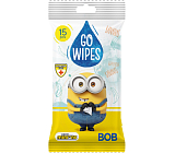 Go Wipes dziecięce chusteczki nawilżane z motywem Minionków, 15 szt.