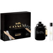 Coach For Men woda perfumowana 60 ml + podróżna woda perfumowana 7,5 ml, zestaw upominkowy dla mężczyzn