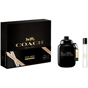 Coach For Men woda perfumowana 60 ml + woda perfumowana w podróży 7,5 ml, zestaw prezentowy dla mężczyzn