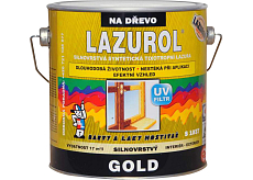 Lazurol Gold S1037 silnovarstvá lazura na dřevo T022 palisandr, 2,5 l