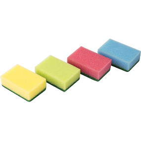 Vileda Style gąbki do naczyń z drucianą gąbką, 9 + 1 szt.