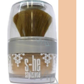S-he Stylezone Mineral Loose Powder pudr odstín 730/02 Natural 5 g