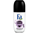 Fa Invisible Power Powdery Cotton Scent 48h kuličkový antiperspirant deodorant roll-on pro ženy 50 ml