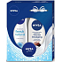 Nivea Cocoa Indulging výživné tělové mléko 250 ml + Fresh Natural antiperspirant sprej 150 ml + krém 30 ml, kosmetická sada