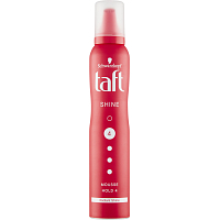 Taft Shine, piankowe lakier do włosów o mega mocnej fixacji, siła fixacji 4, 200 ml
